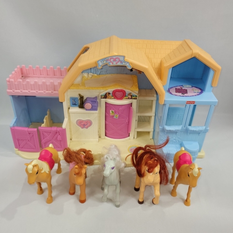 Friendship Pony 2003 Sweet Expressions Stable by Fisher Price C8